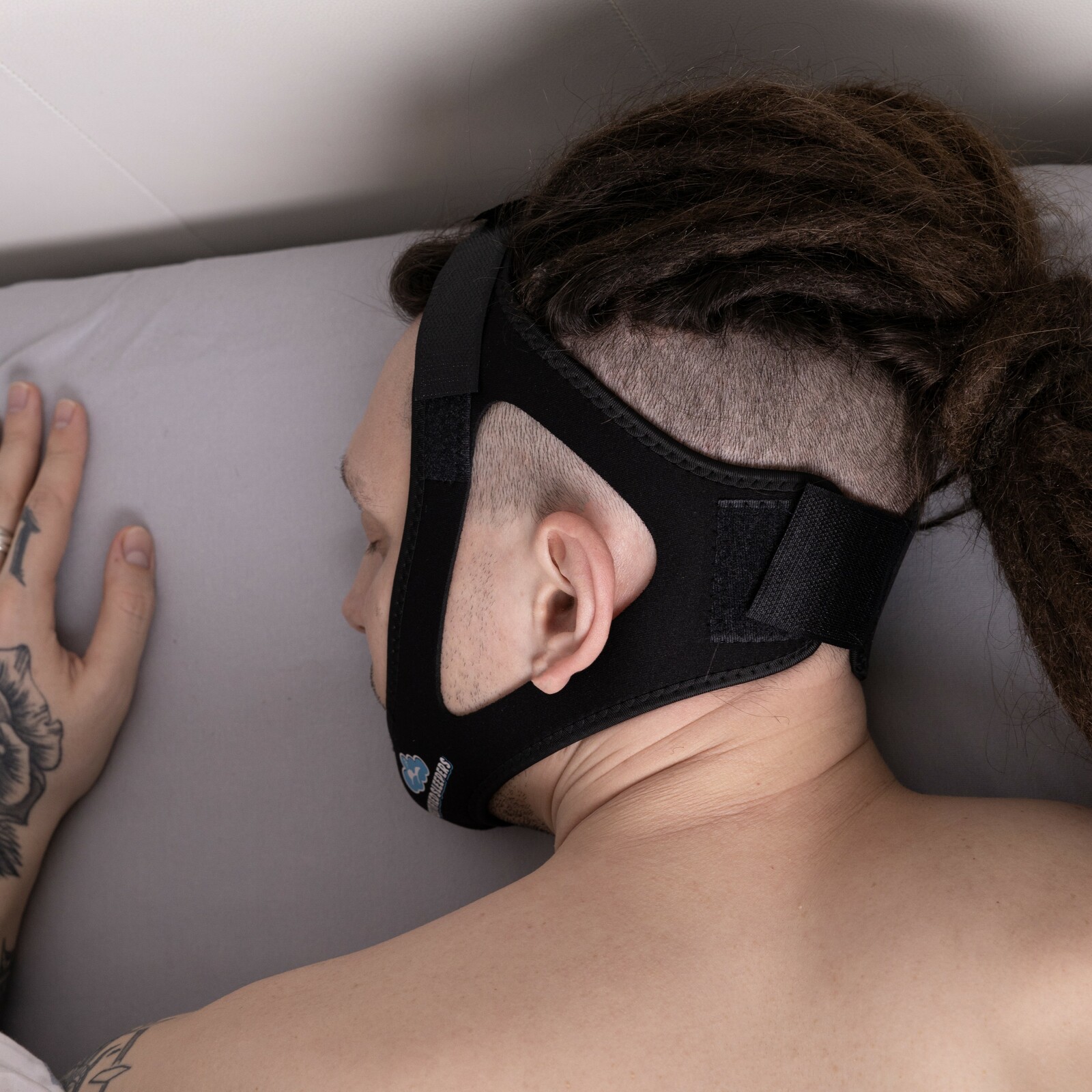 adjustable anti-snoring chin band